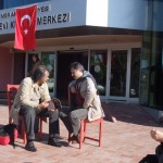 Konya - devant le théâtre